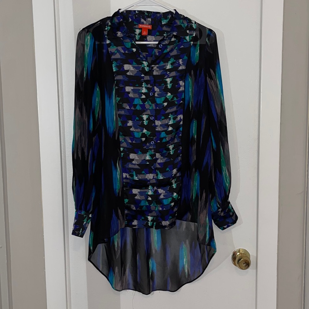 Kirna Zabete Button Up Blouse - Size XS